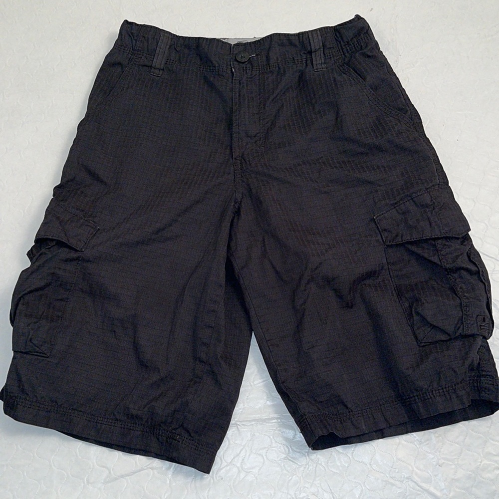 Machine black cargo shorts 14